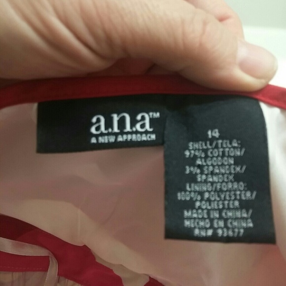 *a.n.a.* Halter Dress **EUC** Size 14 - Picture 2 of 8